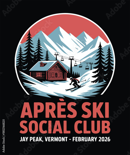 Apres ski social club jay peak vermont february 2026