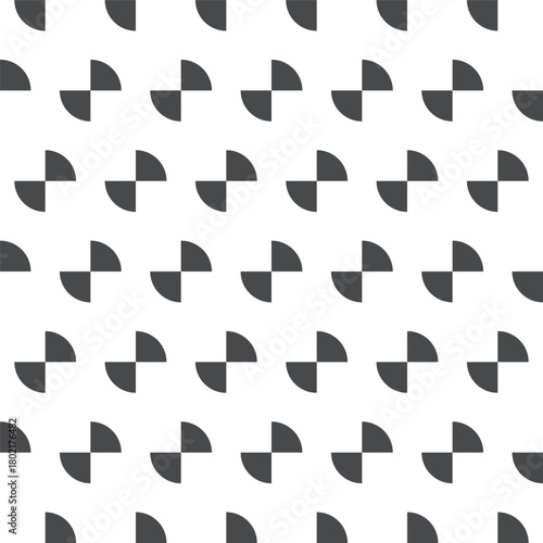 Seamless pattern with aesthetic geometry