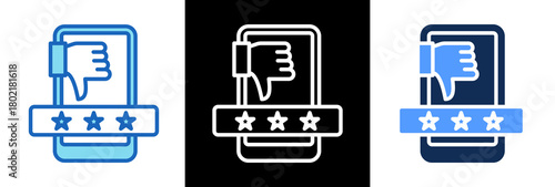 Negative Review tripplestyle icon