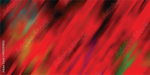 Dynamic abstract background with diagonal red streaks and blurred colorful accents, ideal for energetic designs and vibrant visual themes
