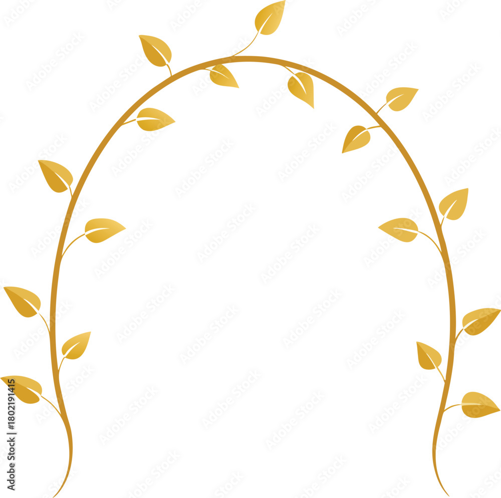 Obraz premium Forest labyrinth pattern filled with giant mushrooms