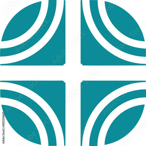 Vintage Airline Ticket Logo SVG