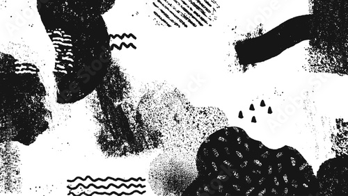 Retro pixel bitmap gradient with dither texture and abstract 8bit halftone pattern for vintage game inspired background