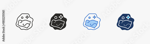 Clean icon multiple style collection