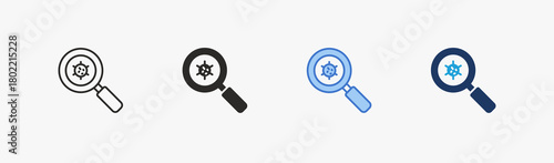 Detect icon multiple style collection