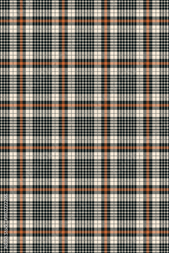 Tartan seamless pattern diagonal stripes classic.Plaid Scottish lattice cross line warm color.Geometric checkered warp weft traditional vector illustration. For fabric,clothes,skirts,blanket,decorate.