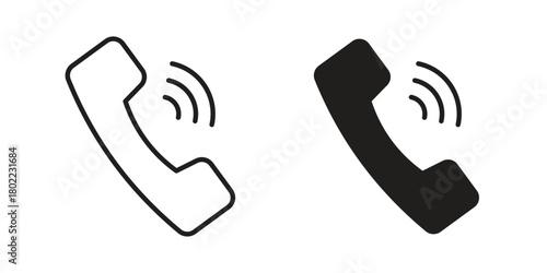 Call icon for web, app, infographic.