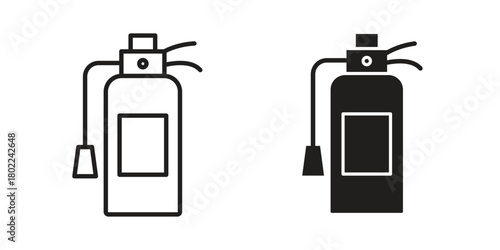Fire extinguisher icon for web, app, infographic.
