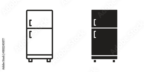 Fridge icon for web, app, infographic.