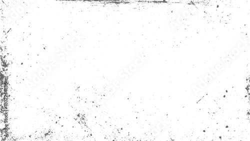 White concrete surface texture with distressed scratches for minimal grunge design. Old monochrome wall texture with rough plaster and worn pattern for vintage graphic use. 