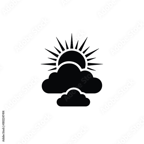 sun and cloud