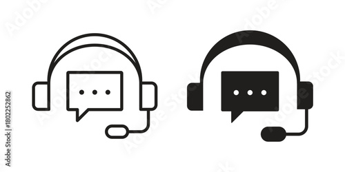 Live chat icon for web, app, infographic.