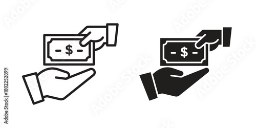 loan icon for web, app, infographic.