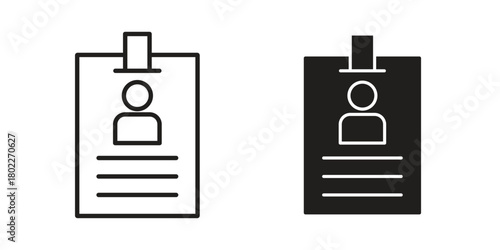 Security badge icon for web, app, infographic.