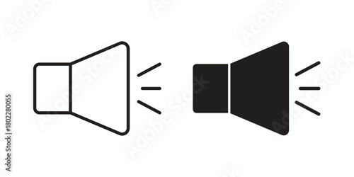 Volume icon for web, app, infographic.