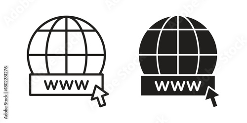 Website icon for web, app, infographic.