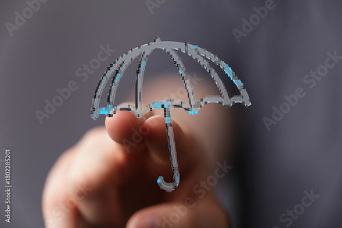 Conceptual image of a digit...