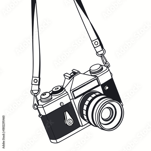 headphones on white background