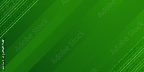 Abstract green sporty background with shiny lines and lights green. Green color strong pattern. Using for banner, header, footer, backdrop, invitation.