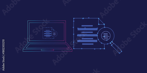 Studio template and white round shape pedestal on light blue background with spotlight product shelf. Blank studio podium for product advertising.