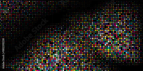 Dark Black vector background with cards signs. Glitter abstract sketch with isolated symbols of playing cards. Smart design for your business advert of casinos.