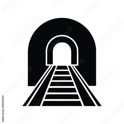 Lalibela Tunnel Path Icon