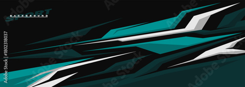 car livery graphic vector. abstract background design for vehicle vinyl wrap and sports car, racing car, rally, and decal