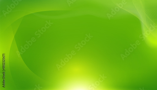 abstract green background with waves