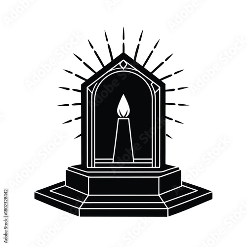 altar light aura icon