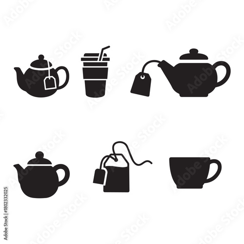 Hot Beverage, Teapot, Mug, Teabag, and Takeaway Drink.
