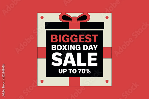 The biggest Boxing Day sale offers discounts of up to 70% on selected items.