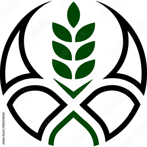 Premium Gold Bakery Icon Design SVG