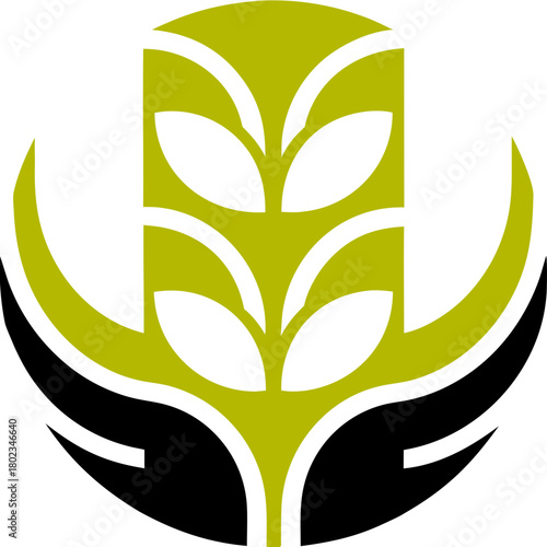 Black and Gold Elegant Bakery Logo SVG