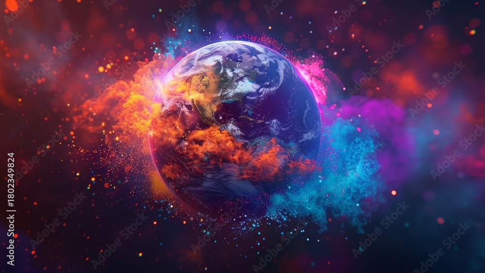 Obraz premium planet in space