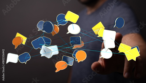 Digital network of communic...