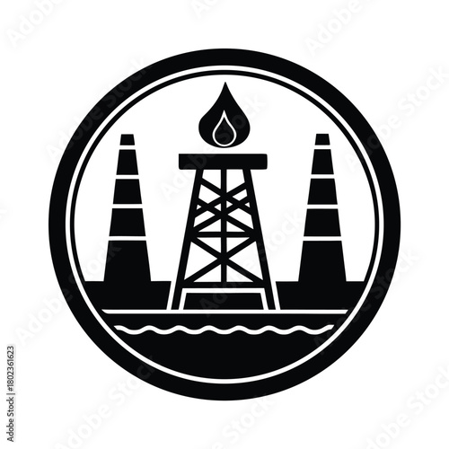 Luanda Petroleum Industry Symbol