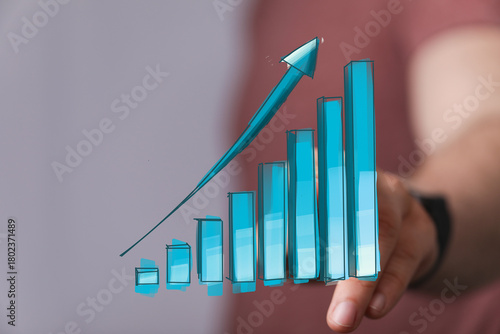 Stock photo of a hand inter...