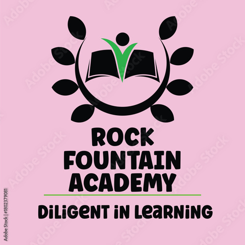 Rock Fountain  Logo Company Logo vactor images logo template