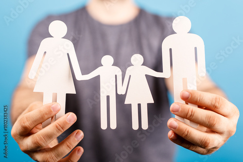 Conceptual image of family ...