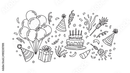 Crown of thorns and cross vector illustration for a sweet birthday card or Christmas celebration greeting design