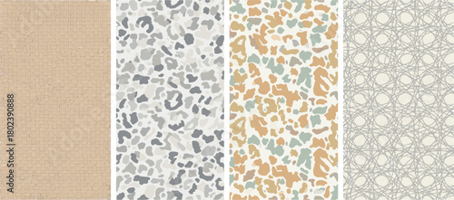 Abstract Textures and Patterns: A Study in Contrasts and Harmony.