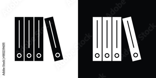 Binder icon Isolated. icon for logo, graphic design and more.