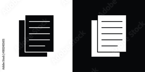 Copy icon Isolated. icon for logo, graphic design and more.