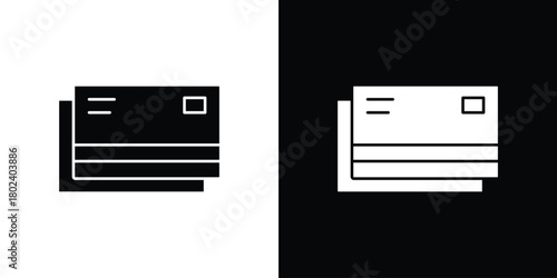 Credit card icon Isolated. icon for logo, graphic design and more.