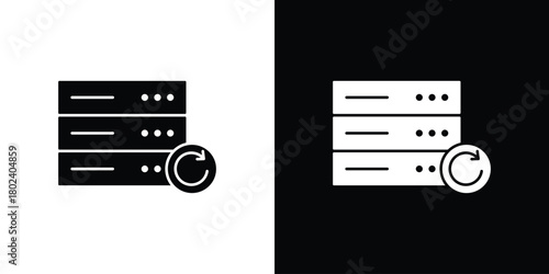 Data backup icon Isolated. icon for logo, graphic design and more.