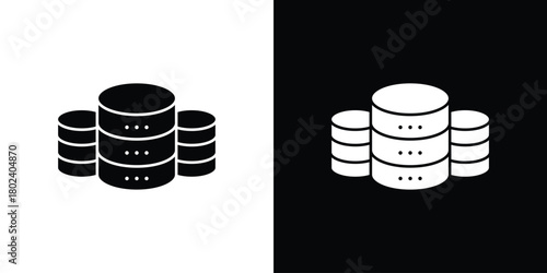 Database icon Isolated. icon for logo, graphic design and more.