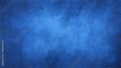 Dark Sapphire Blue Grunge Texture Background with  Moody, Distressed Wall Surface with Subtle Spotlight Effect. Cyberpunk, Movie Poster, or Dramatic Digital Overlay.