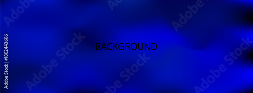 Deep blue ocean gradient wallpaper. Abstract deep dark navy underwater background. Night sky and deep water surface design. Blur sea backdrop for presentation, brochure, poster, banner. Vector