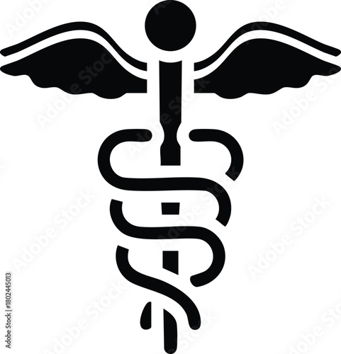 caduceus medical symbol