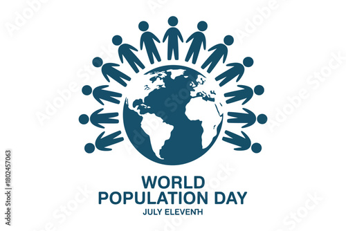World Population Day is observed on July eleventh each year to focus on global population issues.